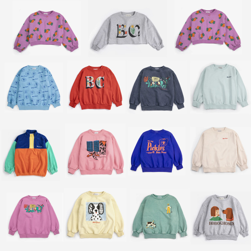 Children's Sweatshirt 2026 New Bc Spring/Summer Printed Sweatshirt (Non-Fleece)