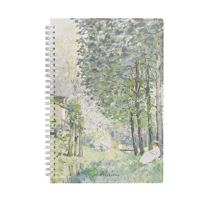 初品線圈A5文学生活シリーズins学生ノートブック携帯用ハンドブック新鮮で創造的な旅行日記