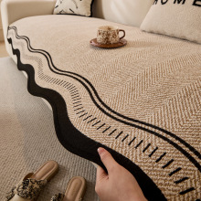 异形沙发垫2025新款四季通用防滑高级感坐垫子直排沙发套罩盖布巾