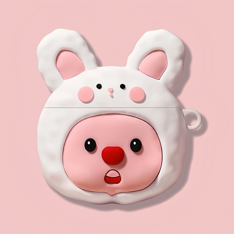 Apple Airpods4 Bluetooth ヘッドセット保護カバー Pro2/3 世代漫画シリコンソフトシェルかわいいパーソナライズされた倉庫に適しています|undefined
