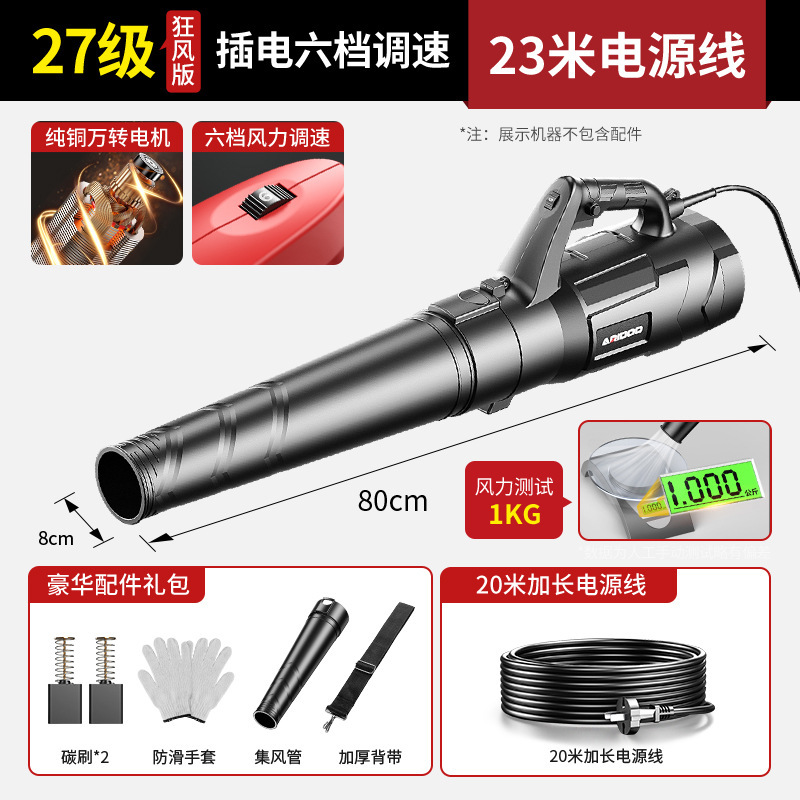 ドイツのブロワーはほこりを吹き飛ばします、産業用ハイパワーブロワー、220vストームガン、葉の集塵機、ほこりの除去|undefined