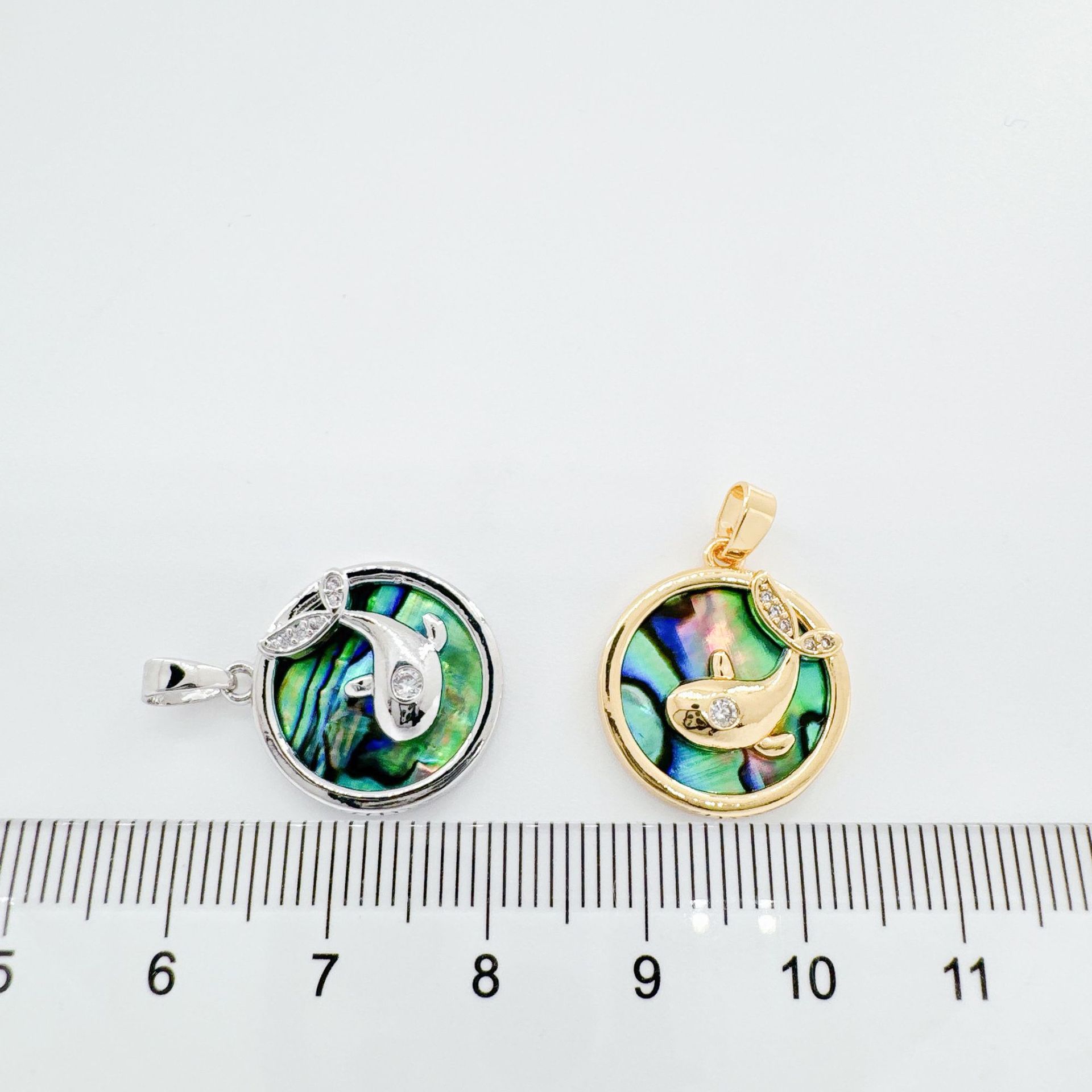 Pendant Jewelry Making Type 1 Piece Copper Round Pendant