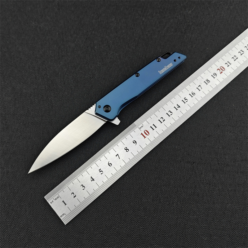 卡秀1365BLU高硬度锋利折叠刀随身防身EDC小刀户外防身刀具水果刀