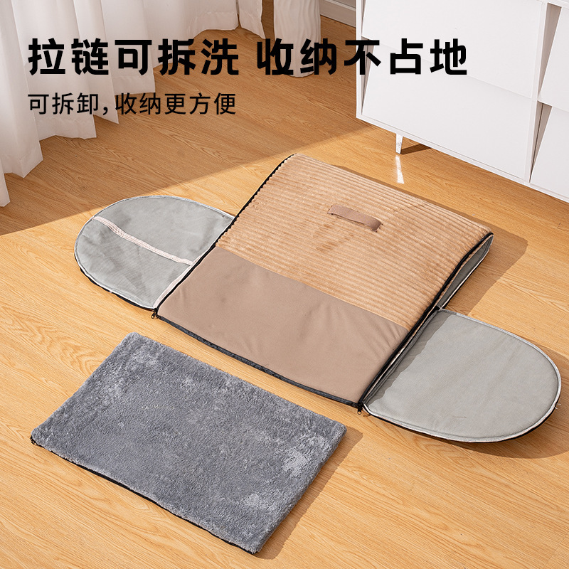 狗窝四季通用冬季保暖可拆洗狗屋封闭式安全感猫房子帐篷式宠物屋|undefined