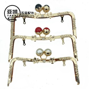 Spot 23cm concave waist large Lotus head square screw orifice gold three-color optional