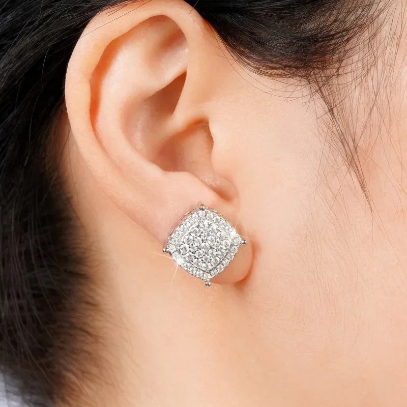 Cool Men’s Stud Earrings, Minimalist Stainless Steel Ear Studs_voghion.com