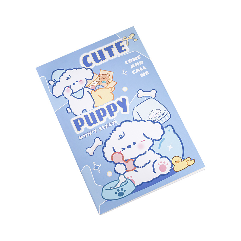 Cuaderno de dibujos animados de 100K creativo de alto valor de la cara cuaderno de bolsillo portátil cuaderno de notas cuaderno de notas