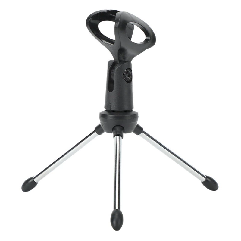 Микрофон Настольный штатив кронштейн компьютерный микрофон караоке Треугольный Кронштейн пружинный зажим Кронштейн микрофона