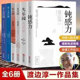 批发 钝感力正版书籍 渡边淳一作品集全套6册 钝感力+失乐园+复乐