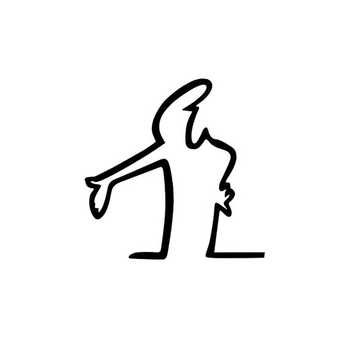 Foreign trade car stickers—cartoon little figures performing cool and creative gestures, perfect for decorating car windows, bodies, electric vehicles, and motorcycles.