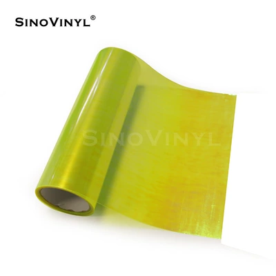 for Car Modification, Automotive Film - 039-m-fluorescent-yellow