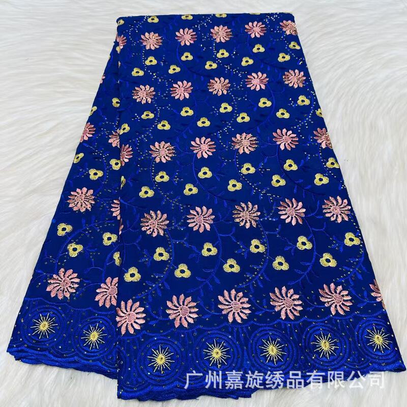 Embroidery Swiss Voile Lace Fabric Embroidery Swiss Voile Lace Fabric