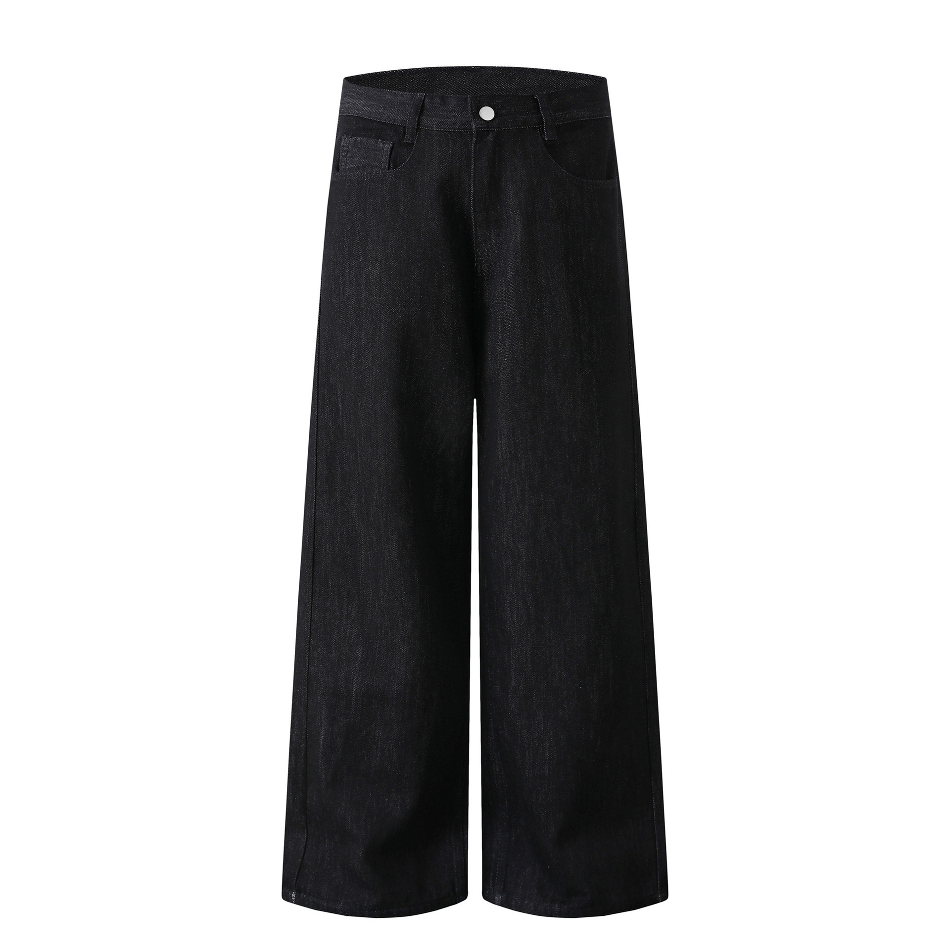 Summer Japanese retro solid color jeans for leisure