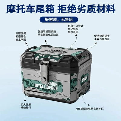 Vehicles, Motorcycle trunk