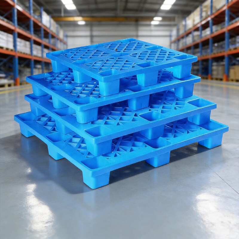 Pe Mesh Nine-Foot Plastic Pallet 120*110 Four-Way Forklift Pallet Warehouse Moisture-Proof Pad Pe Mesh Nine-Foot Plastic Pallet 120*110 Four-Way Forklift Pallet Warehouse Moisture-Proof Pad