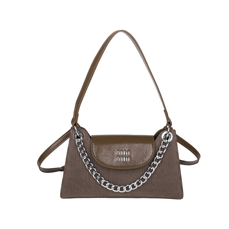 Bolsos transfronterizos para mujer 2024 nuevo estilo nicho de alta gama popular bolso cuadrado pequeño retro francés salvaje bolso de axila de un solo hombro