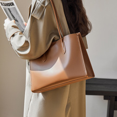 Nalan Du Bag Lady 2024 New Autumn Winter Tote Bag Women Large Capacity High-end Single Shoulder Bag Genuine Leather Women's Bag