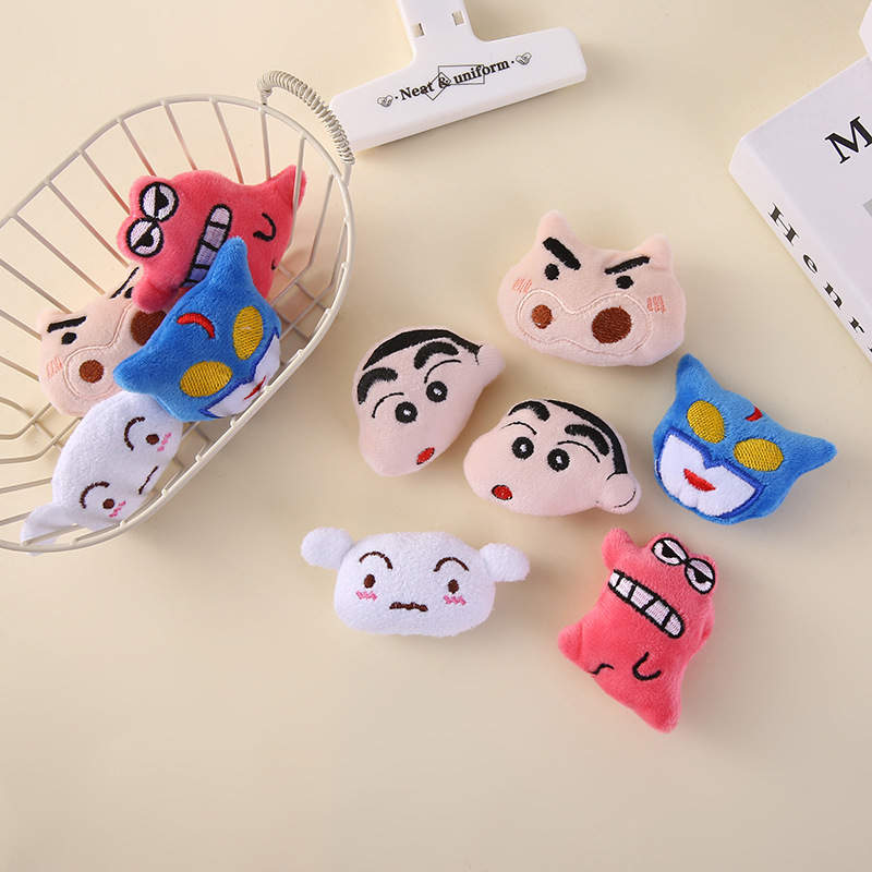 Cartoon Plush Crayon Small New Fat Doodle Left Guard Door Pendant Keychain Clothing Schoolbag Shoes and Socks Crocodile Brooch Cartoon Plush Crayon Small New Fat Doodle Left Guard Door Pendant Keychain Clothing Schoolbag Shoes and Socks Crocodile Brooch
