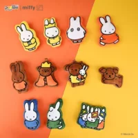 Плюшевый магнитный кулон Miffy Miffy, слепой пакет, настоящая кукла, периферийная кукла, слепая коробка, кулон для девочек, культурное творчество