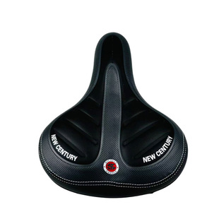 Cross-Border Soft Bicycle Saddle Stripesd Black Bicycle Seat Mountain Bike Seat Cushion Factory Direct Supply