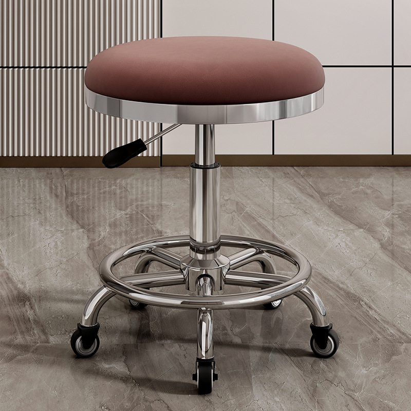 silla de dentista de estética elevadora polea de manicura silla giratoria silla de computadora silla de laboratorio maestro taburete