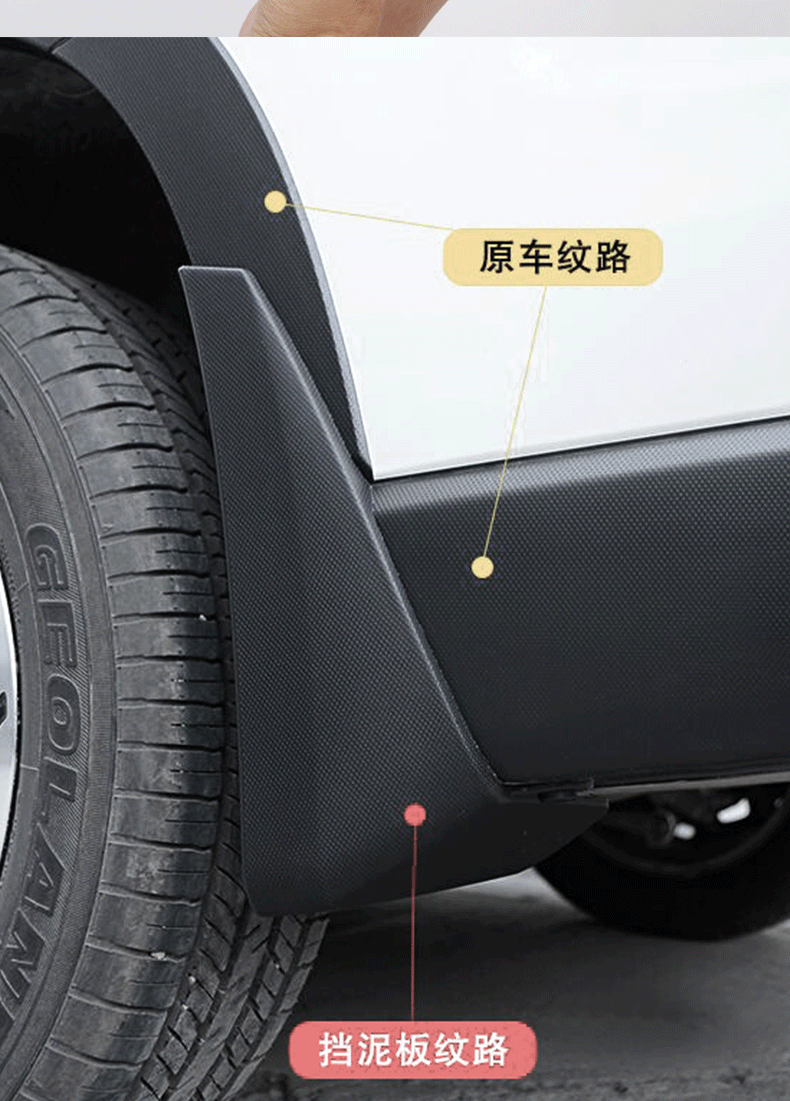 Suitable for 19-24 Models of Subaru Forester Mud Flaps, Subaru Forester Mud Guard Accessories Cross-Border