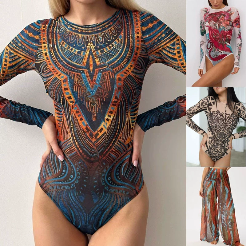 Купальник-комбинезон с длинным рукавом от производителя из России: самый продаваемый, разноцветный, сетчатый, солнцезащитный, свежий и сексуальный, для женщин.