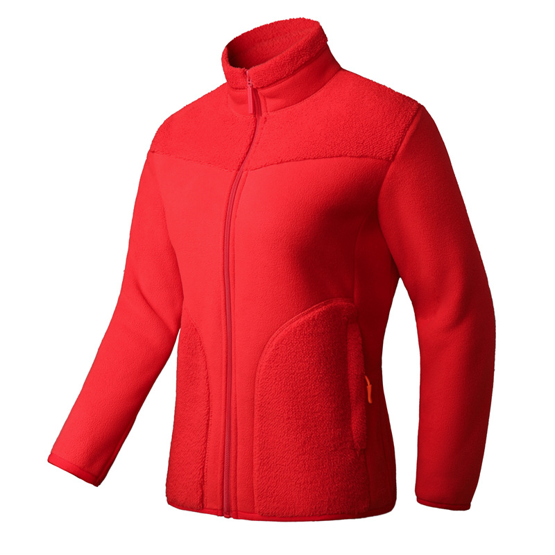 여성 단풍잎 레드