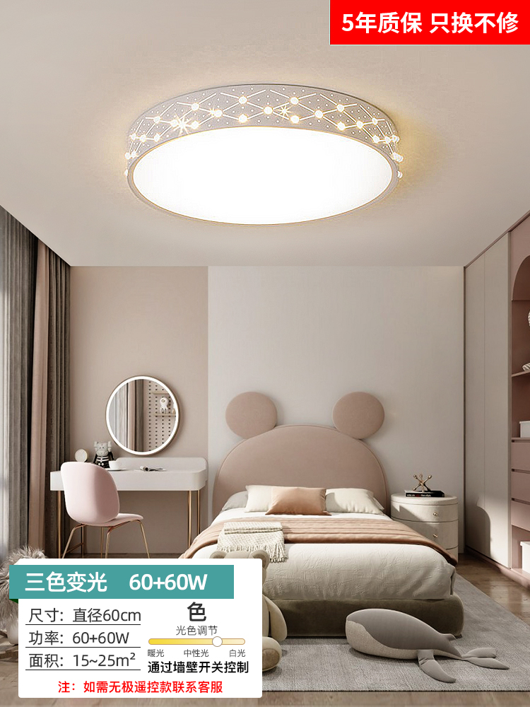 트위스트 광원 - 풀 스펙트럼 파인애플 비즈 60cm - 3가지 색상 60W