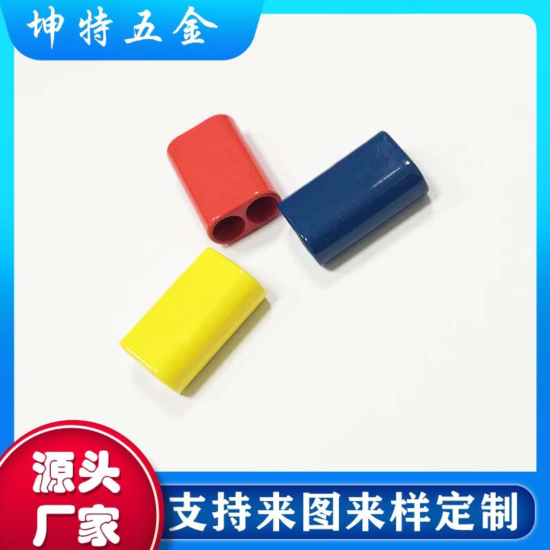 厂家穿绳扣质款调节扣箱包拉链锁扣挂钩双孔开口扣箱包手提扣