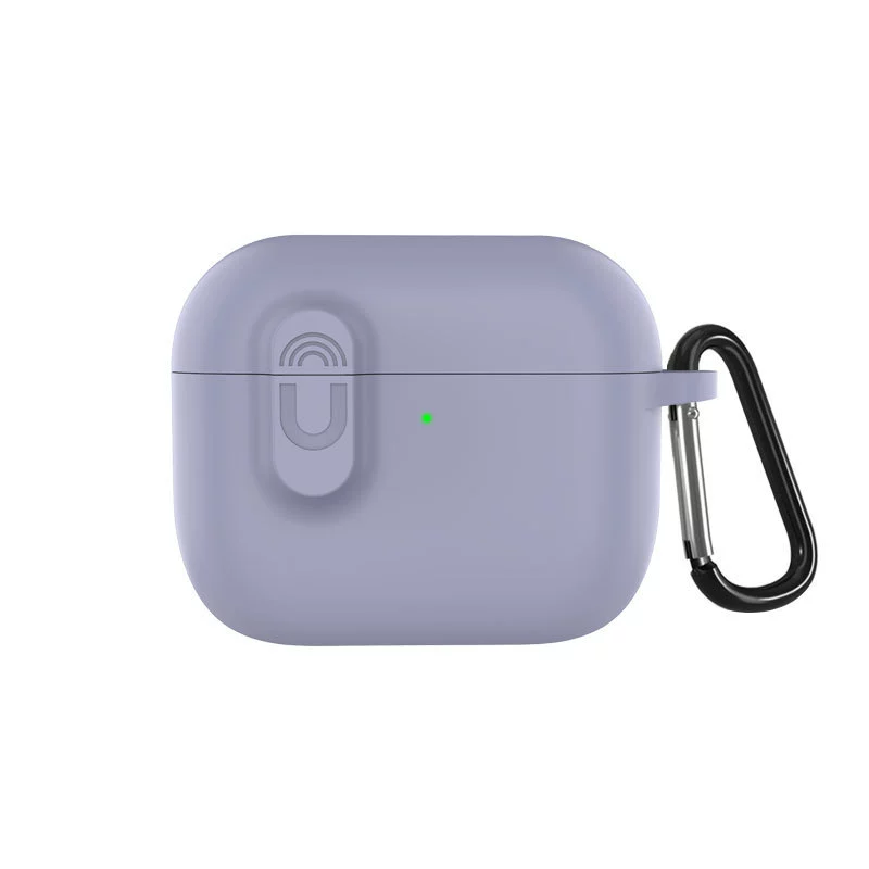 Apple, compatible silicone headphones, magnetic protective case