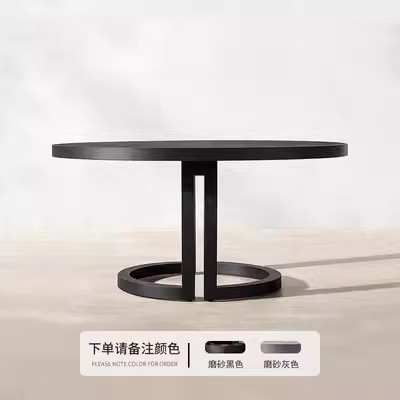 Mesa redonda de aleación de aluminio