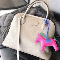 2024新款貝殼包頭層荔枝紋牛皮單肩斜跨手提時尚休閒真皮女士包包