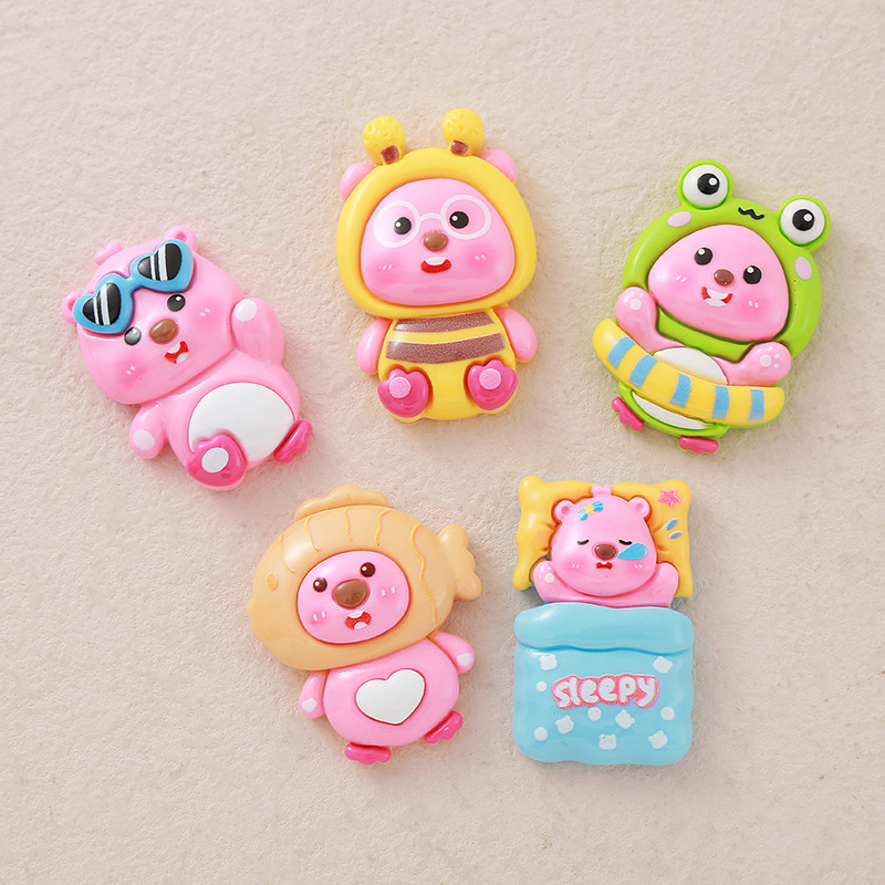 (Wholesale), creative cartoon cream phone case, hairgrip, hair accessory, accessories, DIY