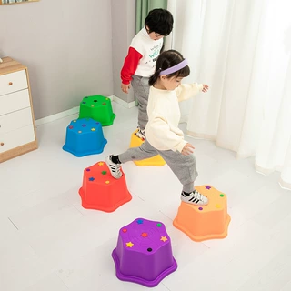 大号梅花墩音乐凳感统训练教具塑料梅花桩幼儿园体能训练平衡走墩