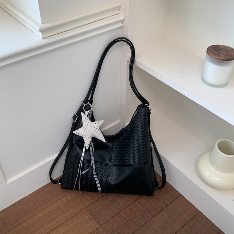 Bolsa multipropósito de gran capacidad para mujeres verano 2026 nueva moda empalme mochila de hombro de viaje bolsa de ocio
