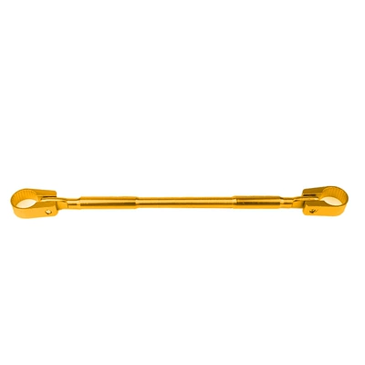 reinforced crossbar handlebar modification – Motorcycle Safety Supplies - gold