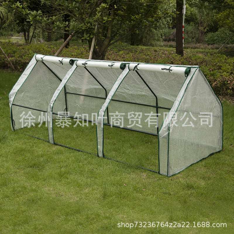 カバーバルコニー暖房屋外温室保温棚保温花園暖房透明PVC花棚暖棚花棚|undefined
