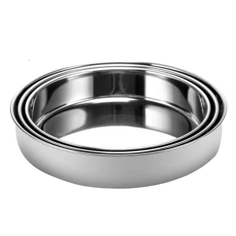 귀없는 케이크 접시