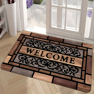 Avtomobil döşəmə paspasları – Door Mat Bathroom Absorbent Foot - 0yus5cty-5-4060cm-skin-friendly-flannel-dot-plastic-bottom