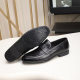 Handmade Genuine Leather Top Layer Cowhide Men's Shoes 2025 New Soft Bottom Business Leather Shoes Men's Slip-on Men's Shoes