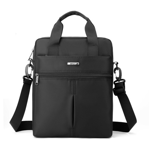 Otion New Leisure Business Men's Briefcase Large Capacity Single Shoulder Crossbody Handbag Oxford Cloth Bag 3762#