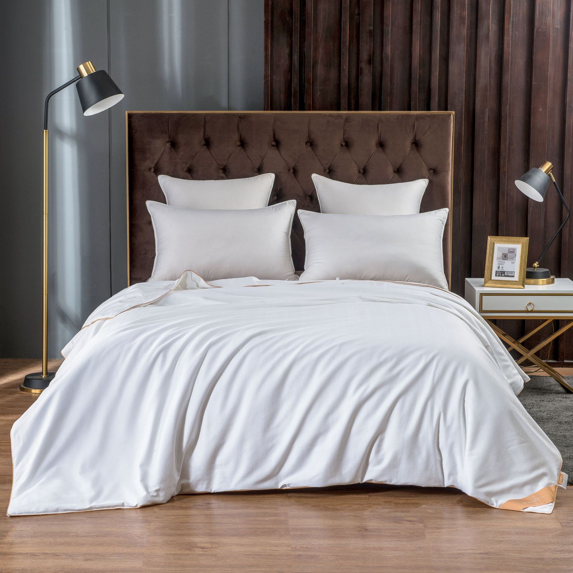 Meilai Double Palace Cocoon Mulberry Silk Quilt Core Wedding Celebration Summer Cooling Quilt Season Mother-In-Law Quilt Tongxiang Manufacturer Wholesale Silk Quilt