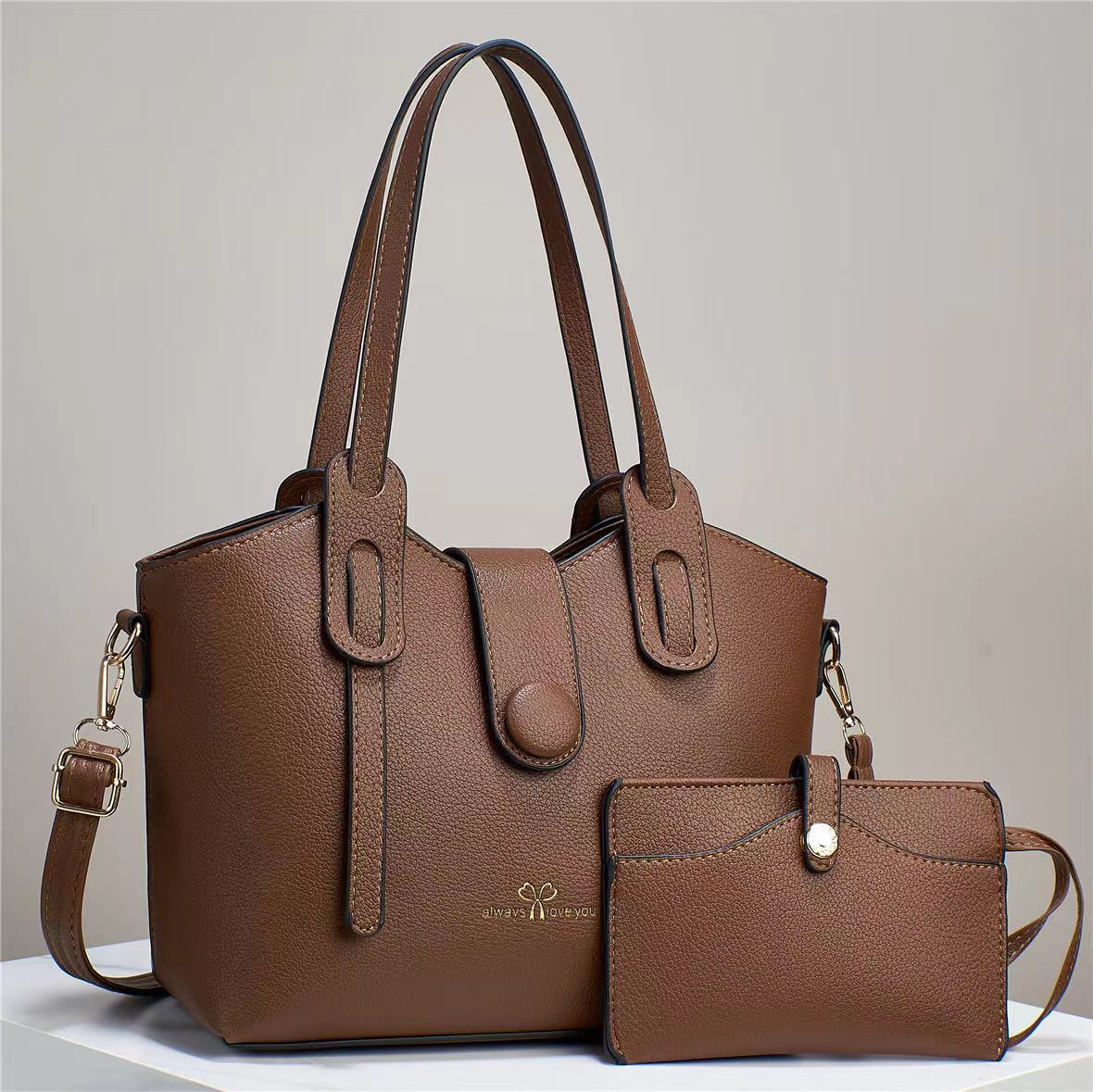 Bolso de las mujeres de moda bolsa de la madre de mediana edad de alta calidad de gran capacidad elegante todo fósforo hombro bolsa de mensajero fabricante