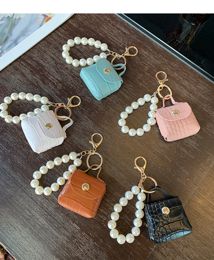 Pu Leather Solid Color Bag Charms display picture 5