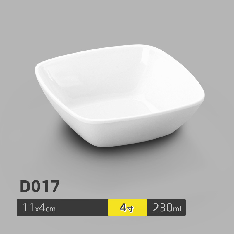 Tazón Pequeño de Melamina para Sopa para Restaurantes y Comedores