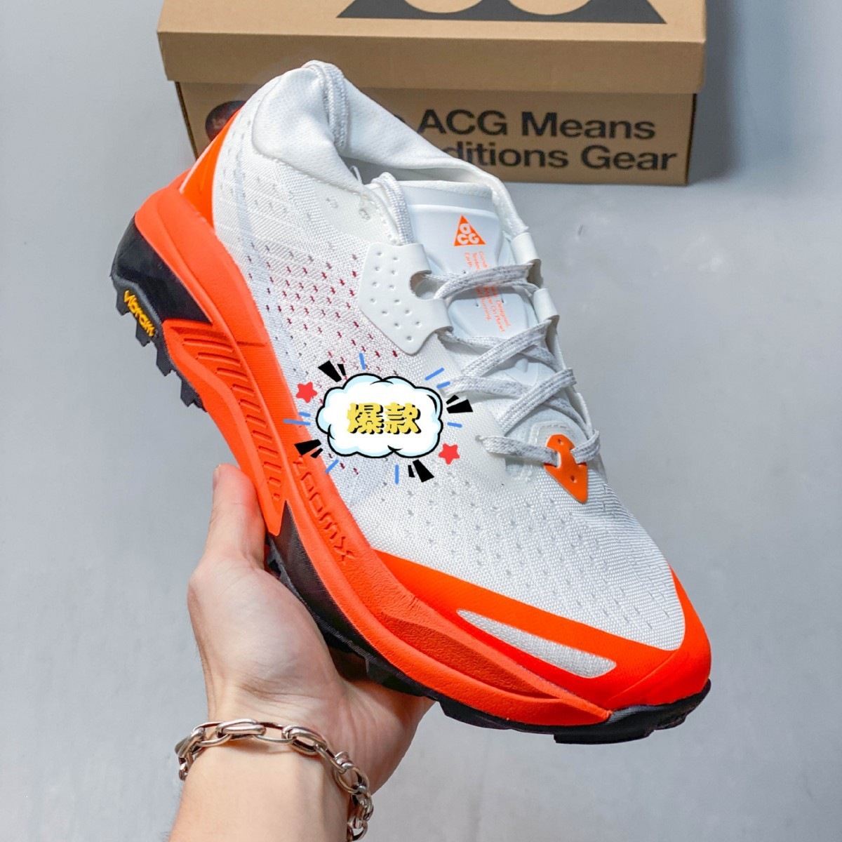 NK ACG Pegama Trail Men's and Women's ZoomX Outdoor Trail Sports Shoes High-Performance Running Shoes