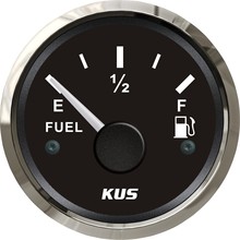 KUS正品 油位表 12/24V 船用车用房车通用游艇配件 240-33ohm信号