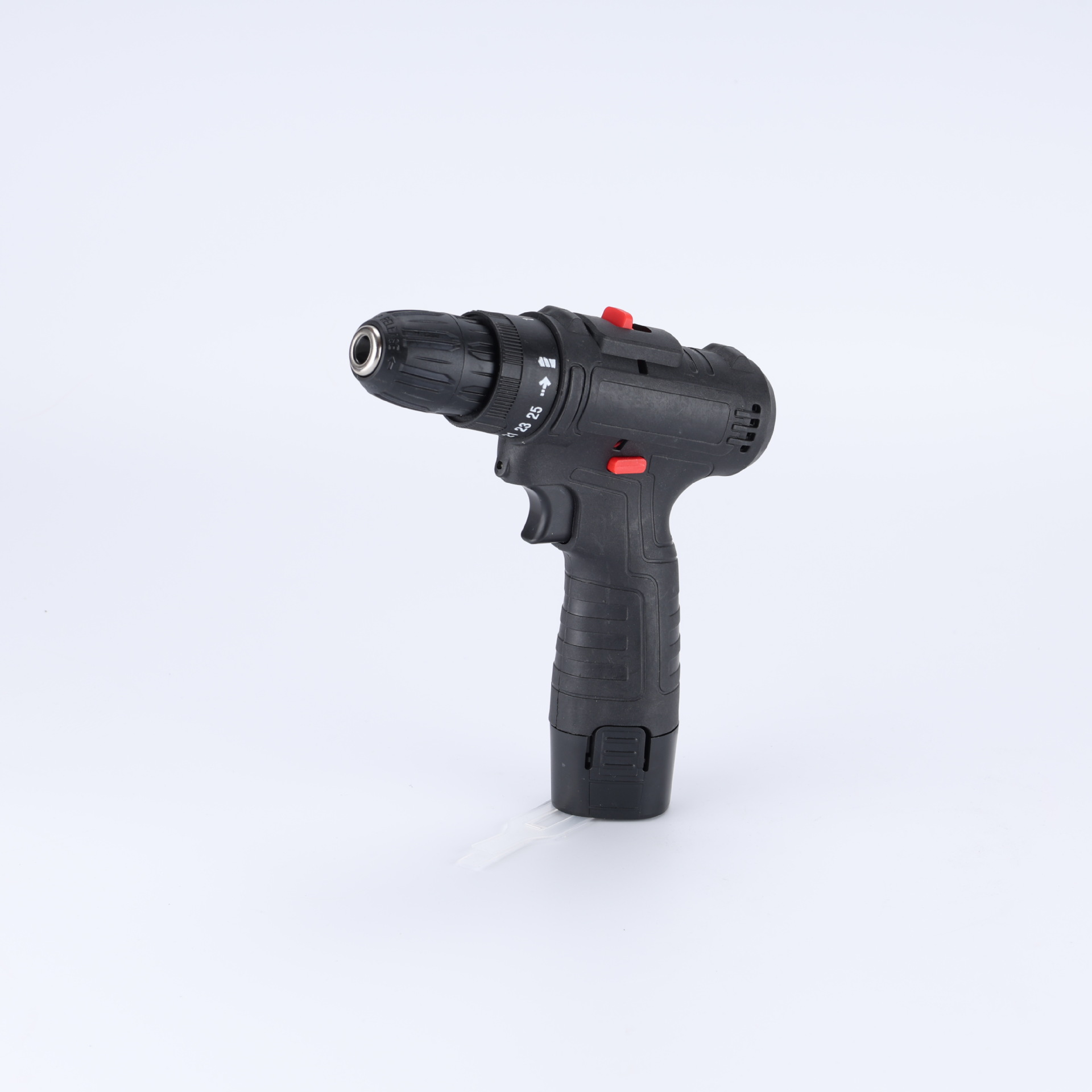 Transfronterizo 12v multifuncional taladro de pistola de tierra negra taladro de litio inalámbrico doméstico taladro de pistola recargable de doble velocidad taladro eléctrico conjunto