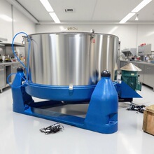 东莞供应铜米铁渣甩油机 汽车配件切削液甩干机 五金配件固液分离